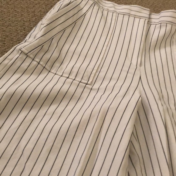 Ann Taylor Flared Pinstripe Pants - Picture 2 of 7